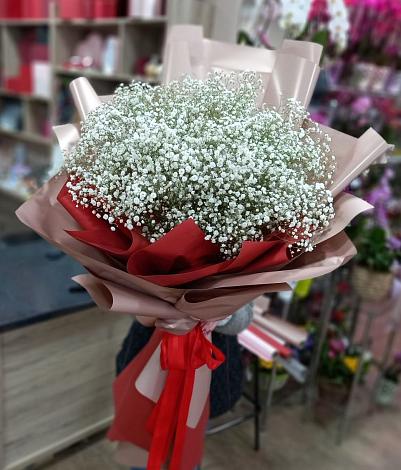 Букет цветов из: Гипсофила в Пестрецы