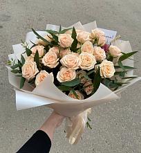 Букет Кремовые розы Латте в Пестрецы